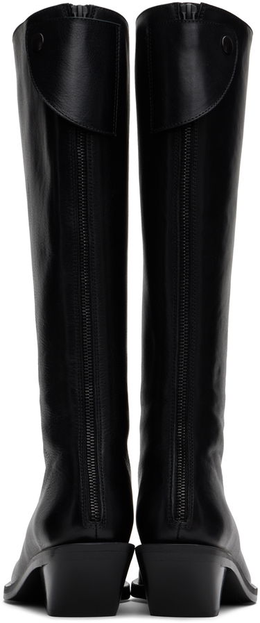Pокля Ann Demeulemeester Ann Demeulemeester Auke Pointy Tall Boots Черно | 2402-W-R35-LT141-099, 1