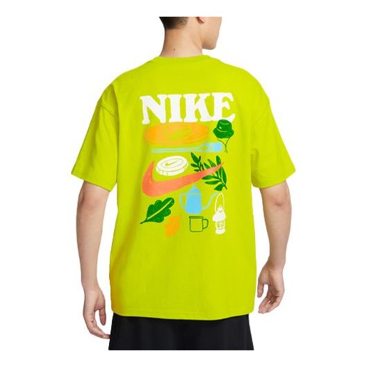 Тениска Nike NSW Sole Craft Graphic T-Shirt Жълто | FN3700-335, 0