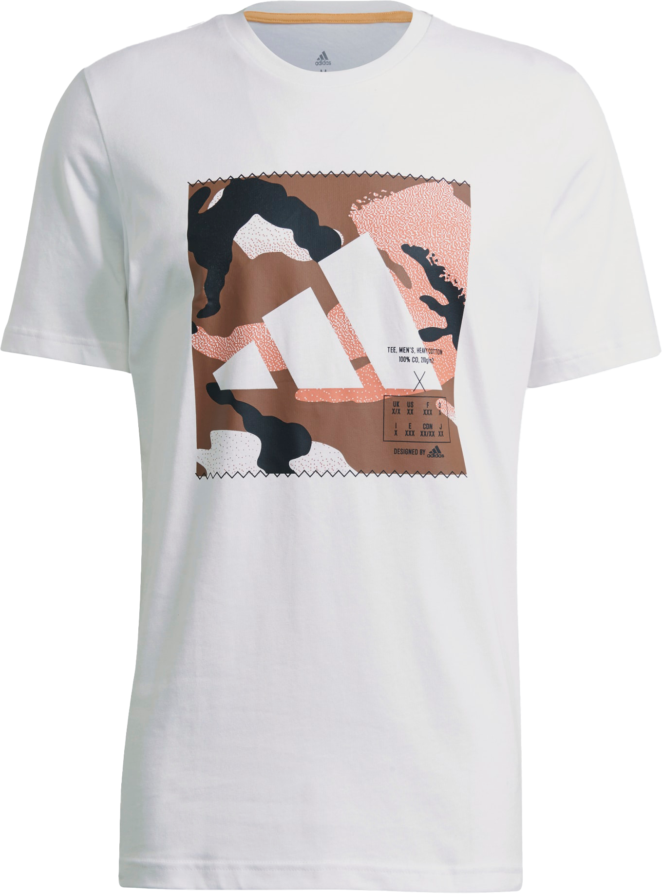 Тениска adidas Originals T-Shirt Camo Бяло | gq8306, 0