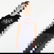 Women's T-Shirt Spiral Down Mini Black