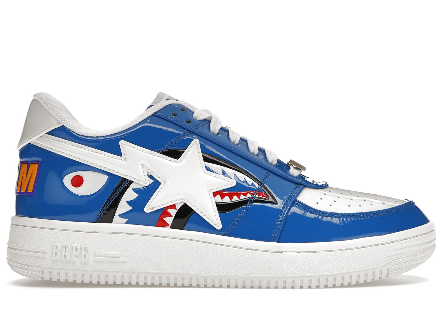 Кецове и обувки BAPE Sta Low "Color Block Shark Blue" Синьо | 1G80191009 BLUE, 0