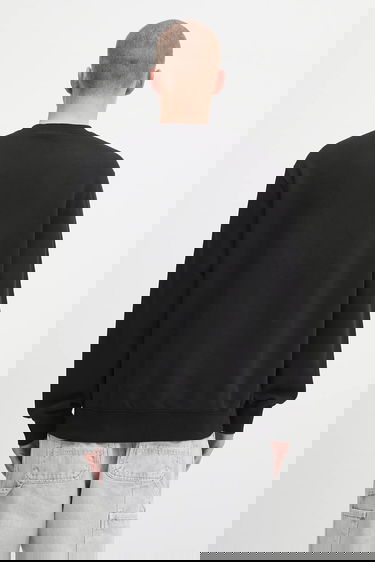 Суитчър Carhartt WIP Alumni Plain Crewneck Sweatshirt Черно | I035190.89XX, 2