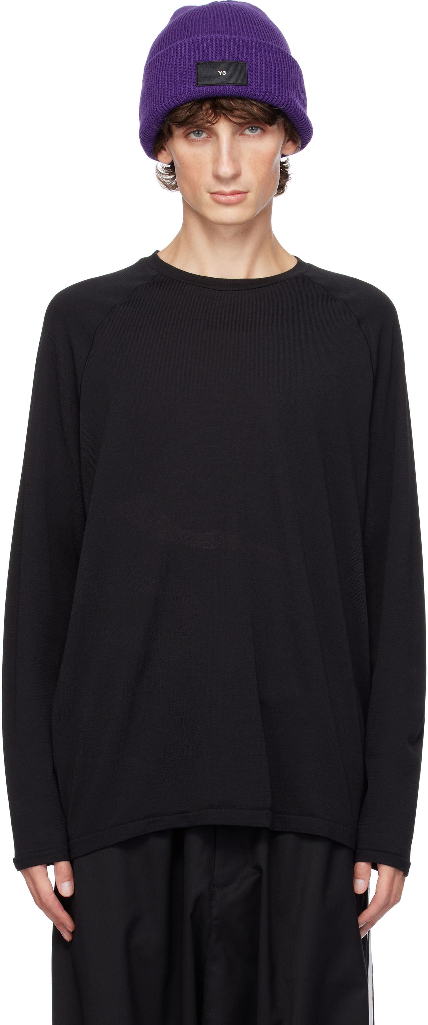 Тениска Y-3 Knit T-shirt Черно | JN7834, 0
