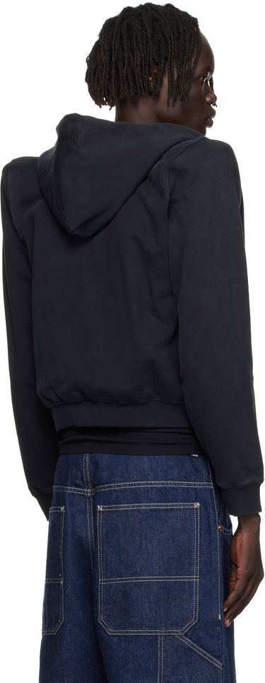 Суитчър VETEMENTS Vetements Cradle of Filth Logo Extreme Shoulder Zip-Up Hoodie Черно | UCF76ZU170B, 2