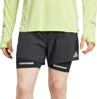 Къси панталони adidas Originals Ultimate 2-in-1 Running Shorts Черно | jd7800, 0