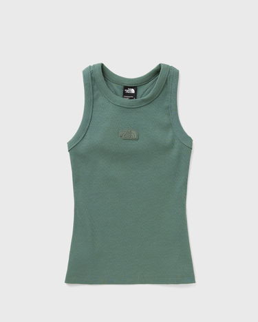 Потник The North Face Women's Slim Fit Ribbed Tank Top Зелено | NF0A8BVTHCH1, 1