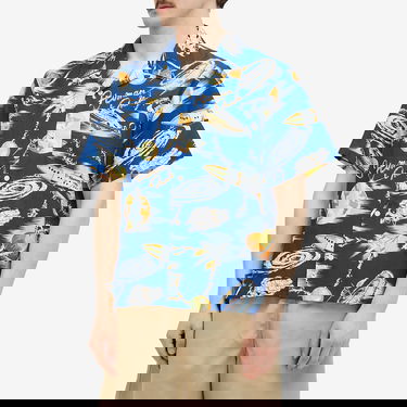 Риза Human Made Vacation Shirt 'Space' Синьо | HM27SH024-BL, 2