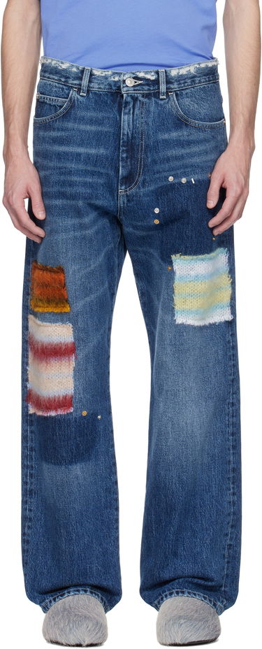 Дънки Marni Marni Patchwork Denim Jeans Синьо | PUJU0021LX USCX01, 0