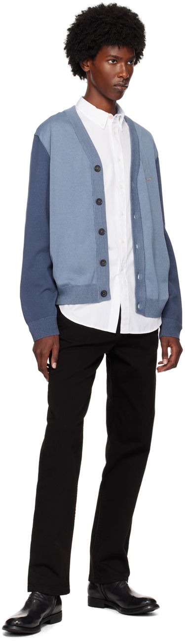 Пуловер Paul Smith PS Paul Smith Happy Cardigan Синьо | M2R-957Y-N22149-46, 3