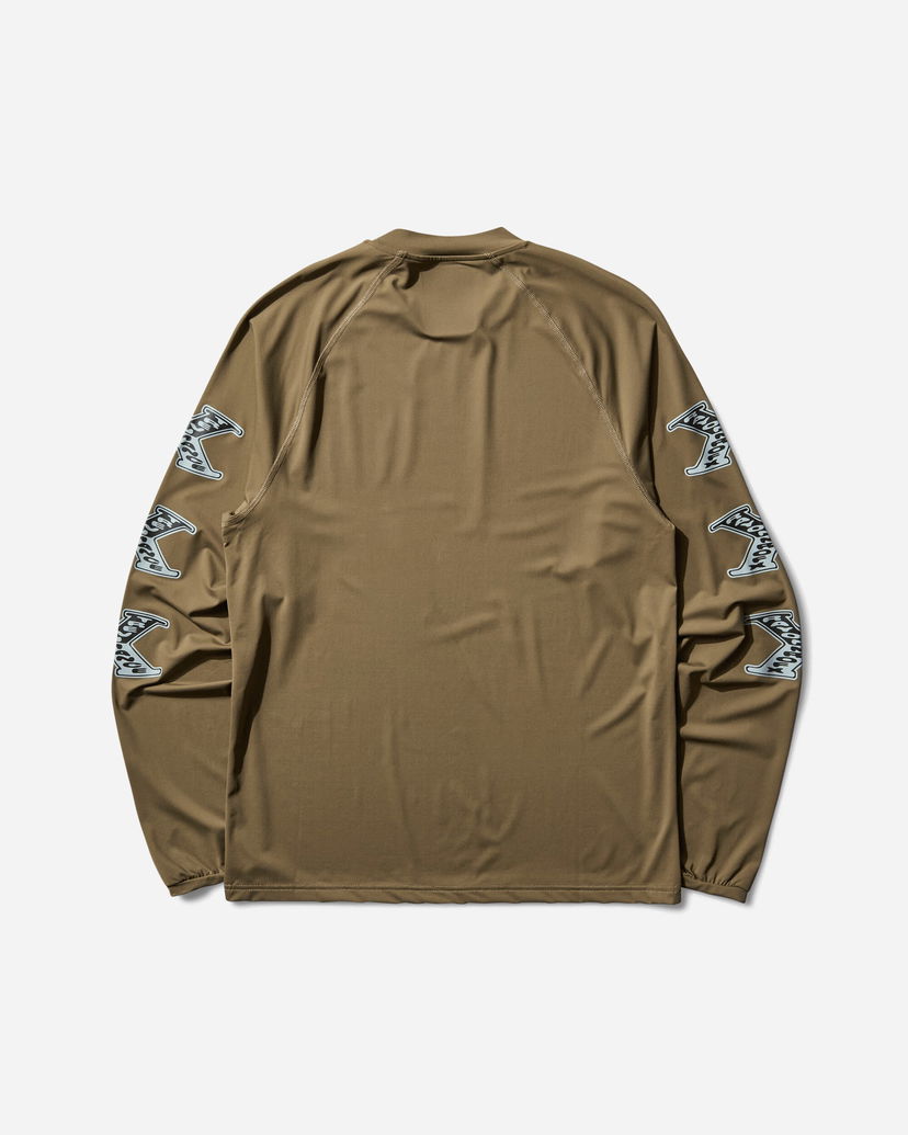 Тениска Rayon Vert Edge Xformance Long Sleeve T-Shirt Кафяво | S5RVLS02 BROWN
