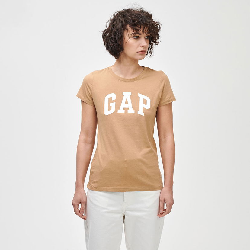 Тениска GAP Logo Tees 2Pack Mojave Бежово | 548683-01