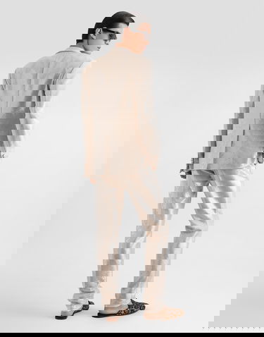 Панталони Dolce & Gabbana Dolce & Gabbana Sequin Trousers Бежово | GY7BMTFLSIMM0121, 2