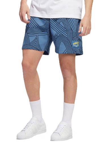 Athletic Club Allover Print Shorts