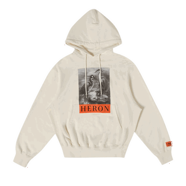 Суитчър HERON PRESTON NF Heron BW Hoodie Бяло | HMBB024C99JER0030110, 0