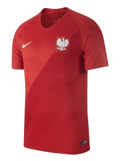 Фланелка Nike Poland Stadium Away 18 Soccer Jersey Червено | 893892-611