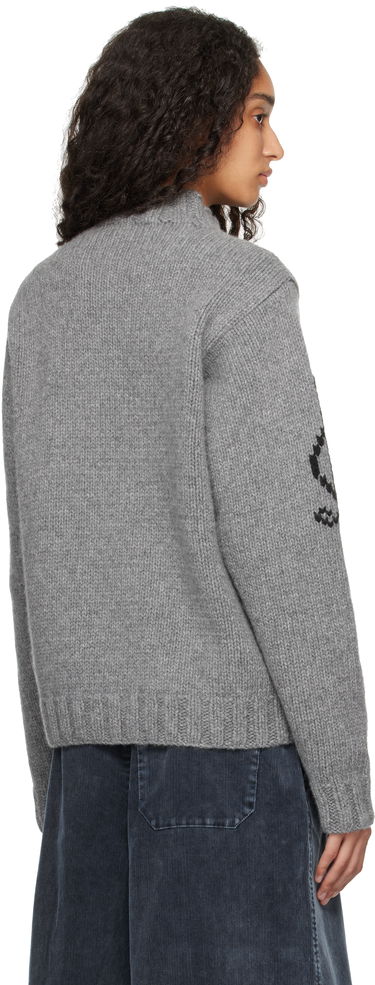 Пуловер YMC YMC Bluto Knit Sweater Сиво | Q8XAW, 2