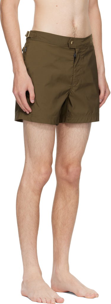 Бански Tom Ford TOM FORD Nylon Swim Shorts Зелено | BSS001-FMN067, 1