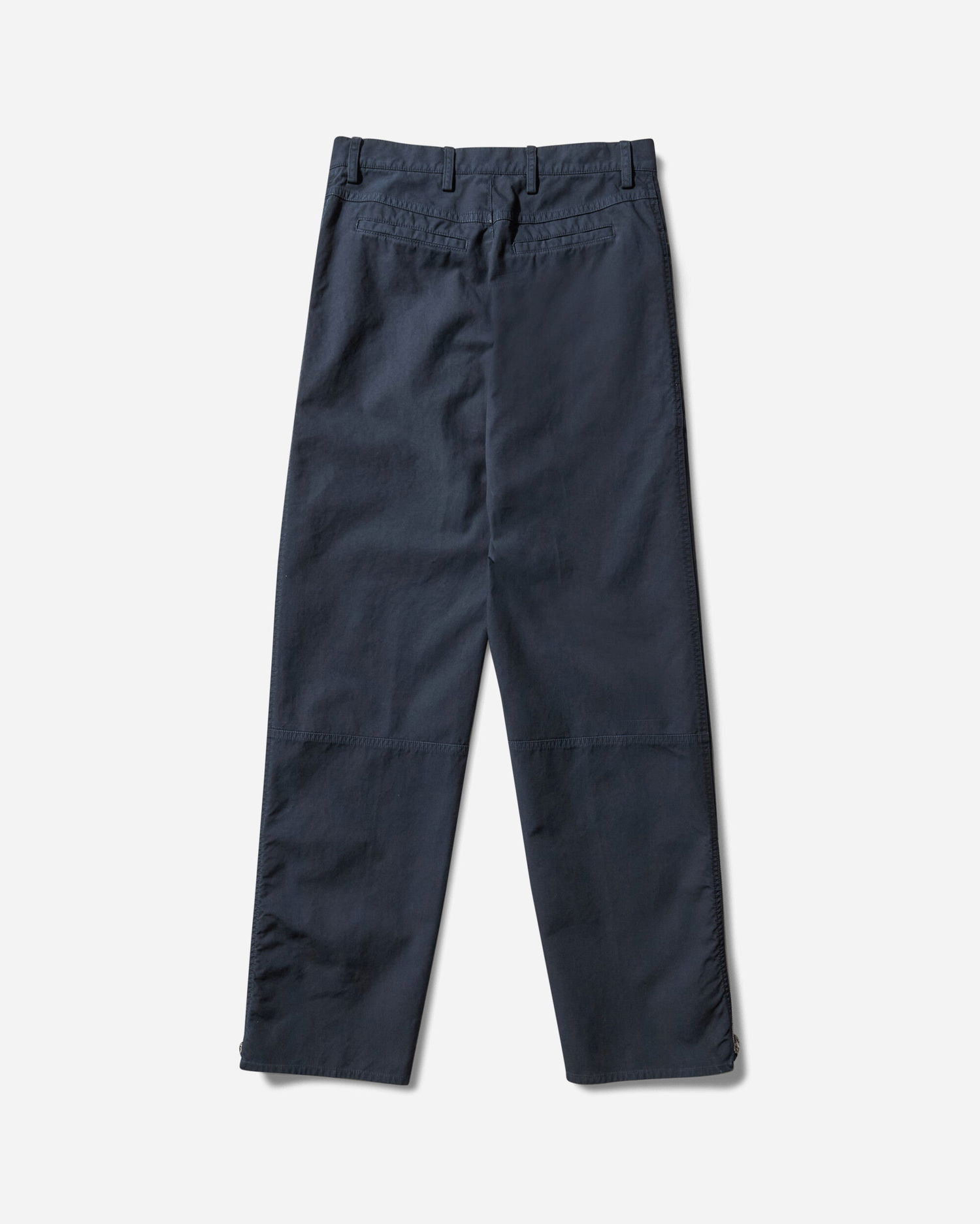 Панталони Dries Van Noten Overdyed Zip Pants Тъмно синьо | 252-020940-2101 509, 0