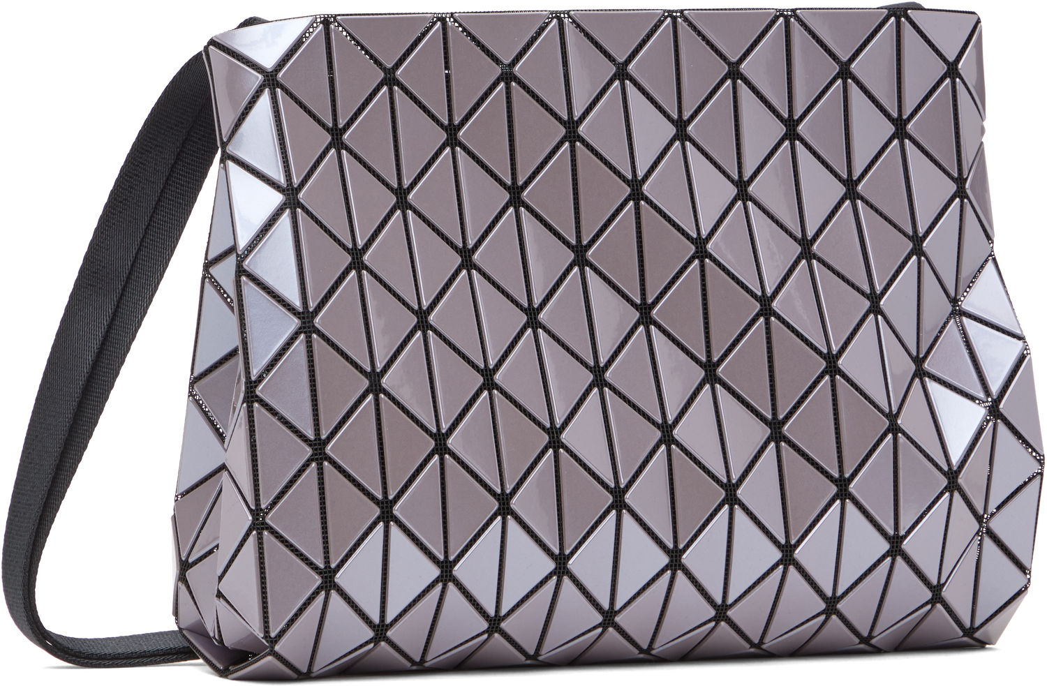 Чанта през рамо BAO BAO ISSEY MIYAKE Issey Miyake Bao Bao Row Metallic Crossbody Bag Сиво | BB56AG463, 1