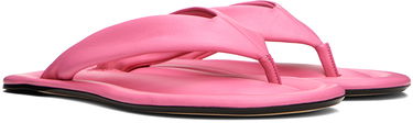 Кецове и обувки BY FAR BY FAR Dasha Leather Thong Sandals Розово | 23SSDASLPPNAP, 3