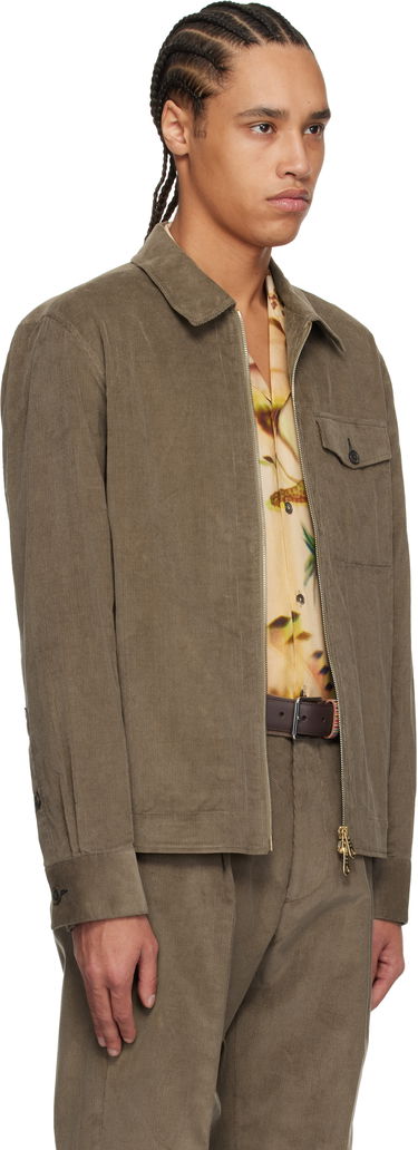 Яке Paul Smith Paul Smith Zip Corduroy Jacket Зелено | M1R-163Z-P02566-71, 1