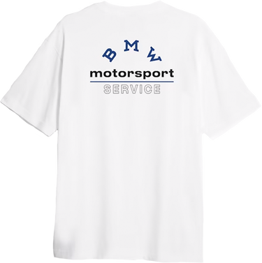 Тениска Puma BMW Motorsport Graphic T-shirt Бяло | 622455-02, 1