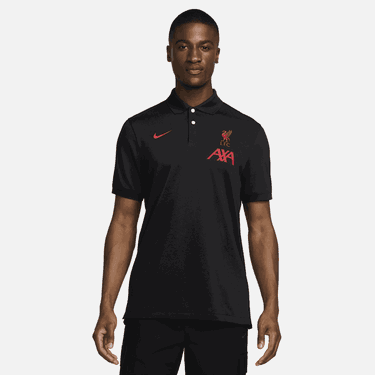 Поло тениска Nike Dri-FIT Liverpool FC The Polo Черно | FV7770-011, 2