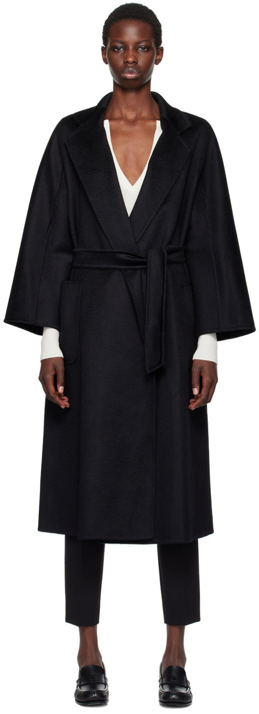 Палта Max Mara Ludmilla Icon Wrap Coat Черно | 2421016051, 0