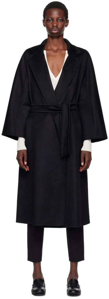 Палта Max Mara Ludmilla Icon Wrap Coat Черно | 2421016051, 0