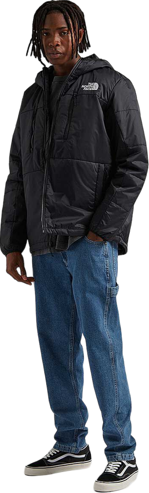 Пухо яке The North Face Himalayan Light Padded Hooded Jacket Черно | nf0a7wzxjk31-nf0a7wzxjk31, 1