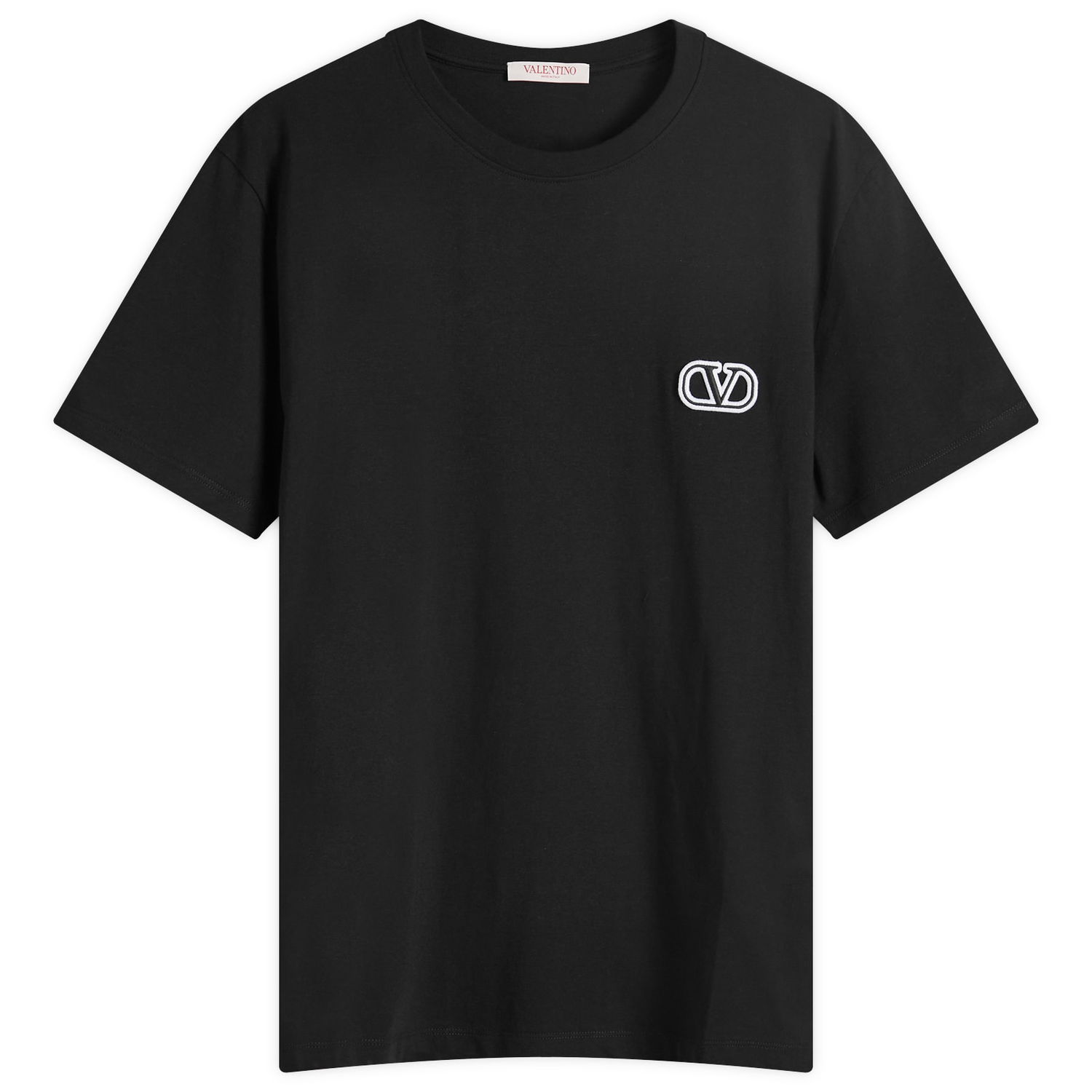 Тениска Valentino Black Logo T-Shirt Черно | 5V3MG10V9LJ-0NO, 0