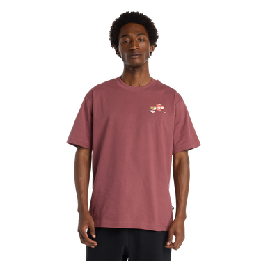 Тениска New Balance Spectator Graphic T-Shirt Бургунди | MT53931-WAD, 0