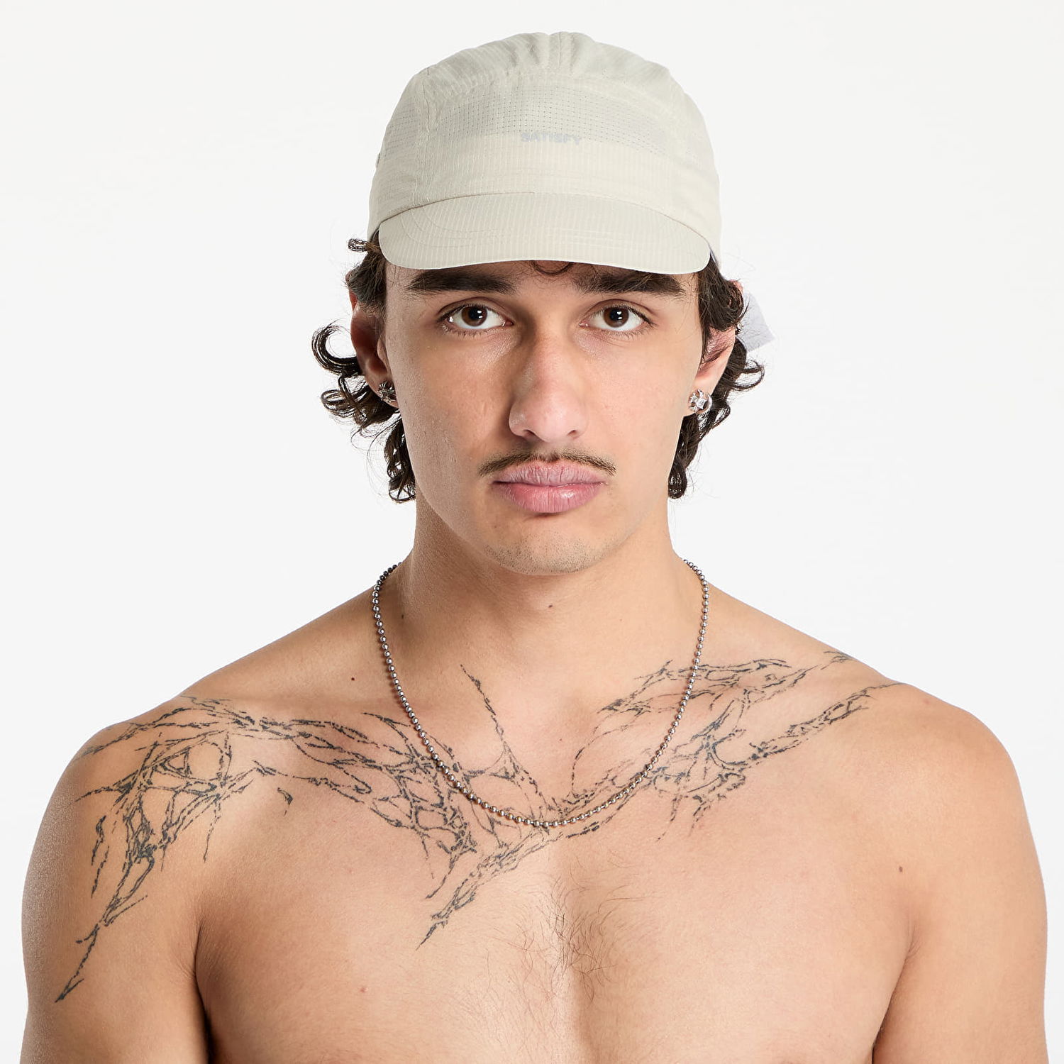 Шапка с козирка Satisfy Satisfy Rippy Air Trail Cap Бежово | 31013-OW-SA, 0