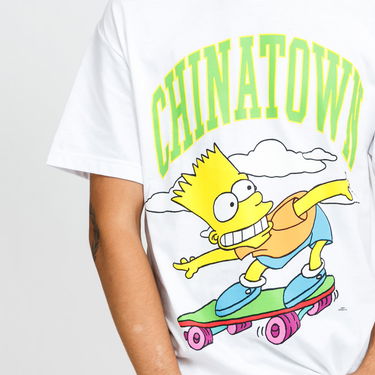 Тениска MARKET The Simpsons Cowabunga Arc Tee Бяло | CTM1990345 / 1201, 1