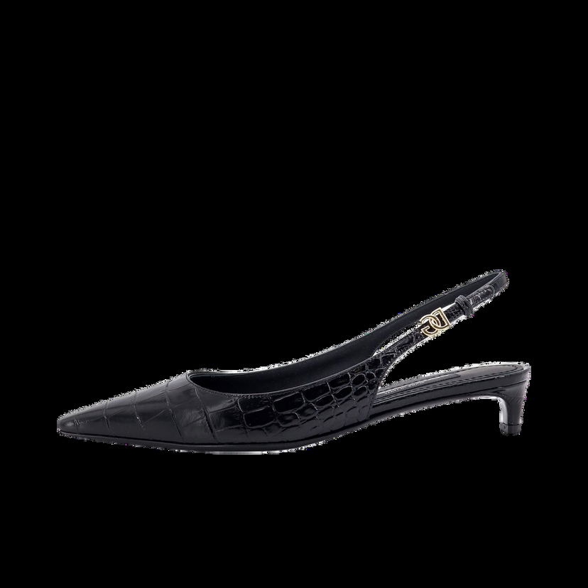 Кецове и обувки Dolce & Gabbana Slingback Черно | CG0804A54918B956