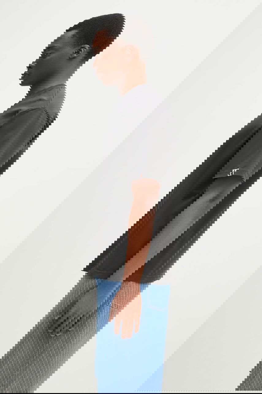 Тениска BAPE Garment Dye Shark Relaxed Fit T-shirt Сиво | 1K80109316, 1