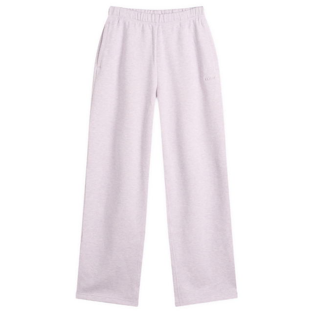 Cotton Fleece Straight Leg Pant, Size Large