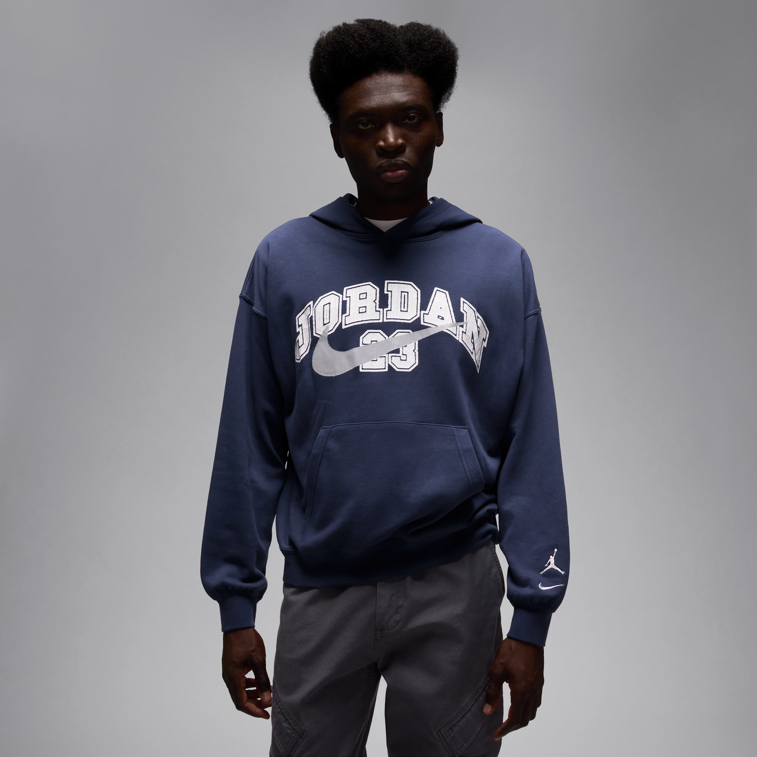 Суитчър Jordan Jordan MVP Fleece Hoodie Тъмно синьо | IB7274-410, 0
