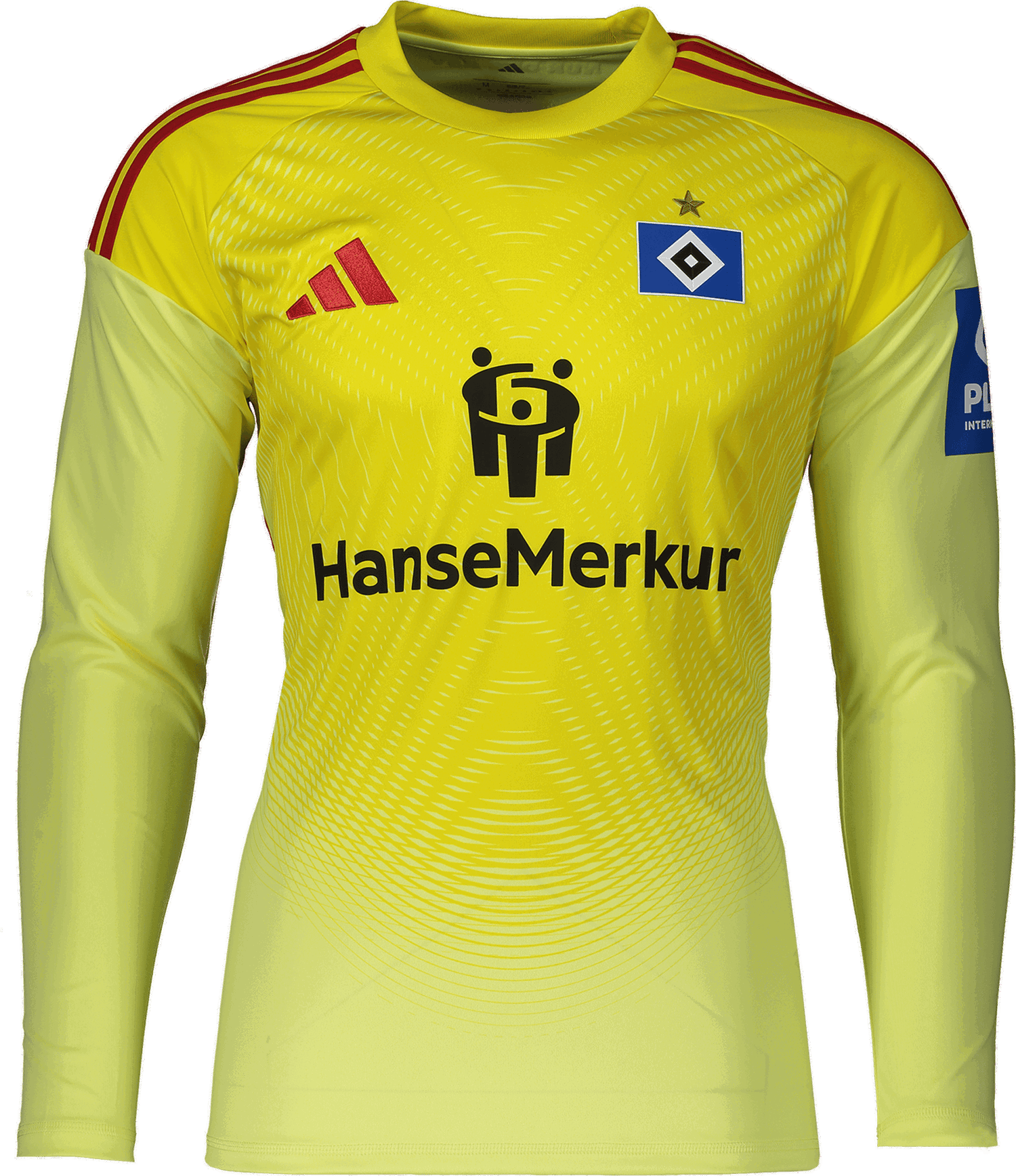 Фланелка adidas Originals Hamburger SV Goalkeeper Long Sleeve Jersey 2025/26 Жълто | 6hsvjn2020, 0