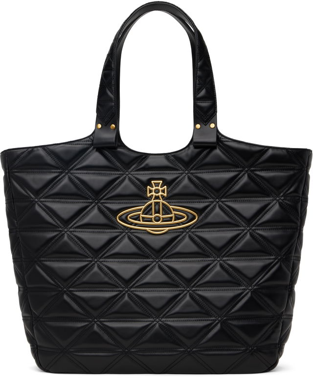 Black Talitha Tote Bag