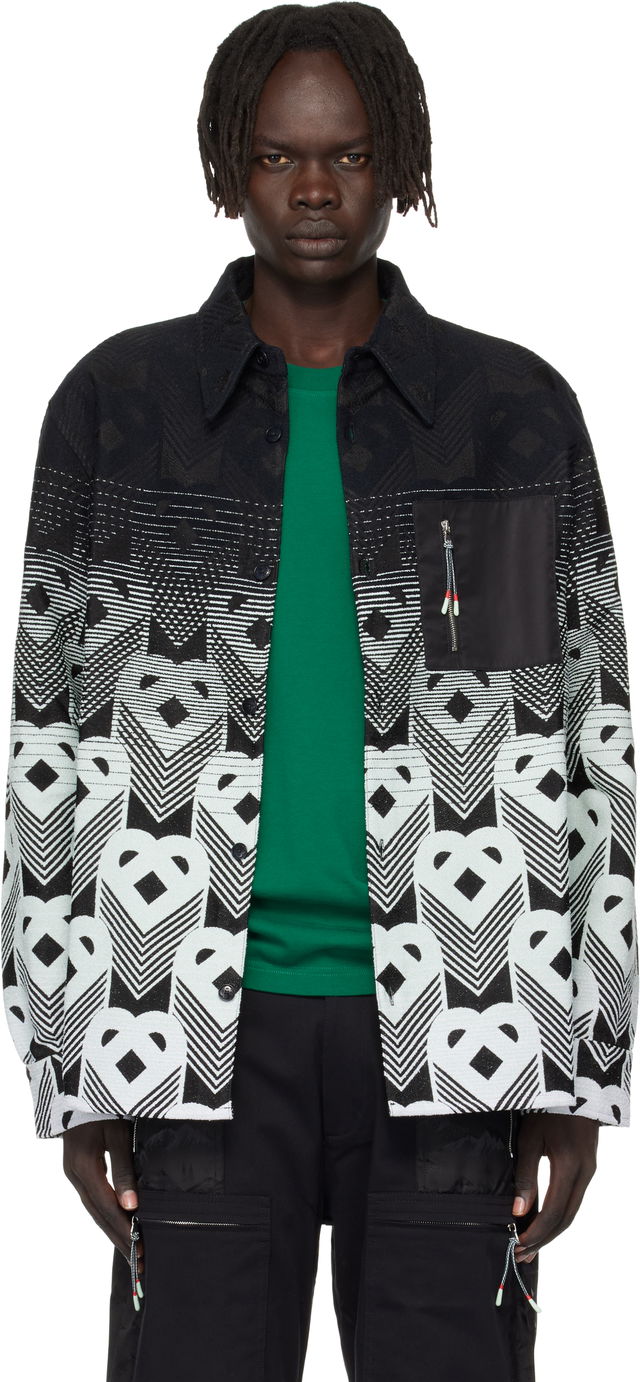 Casablanca Gradient Monogram Shirt Jacket