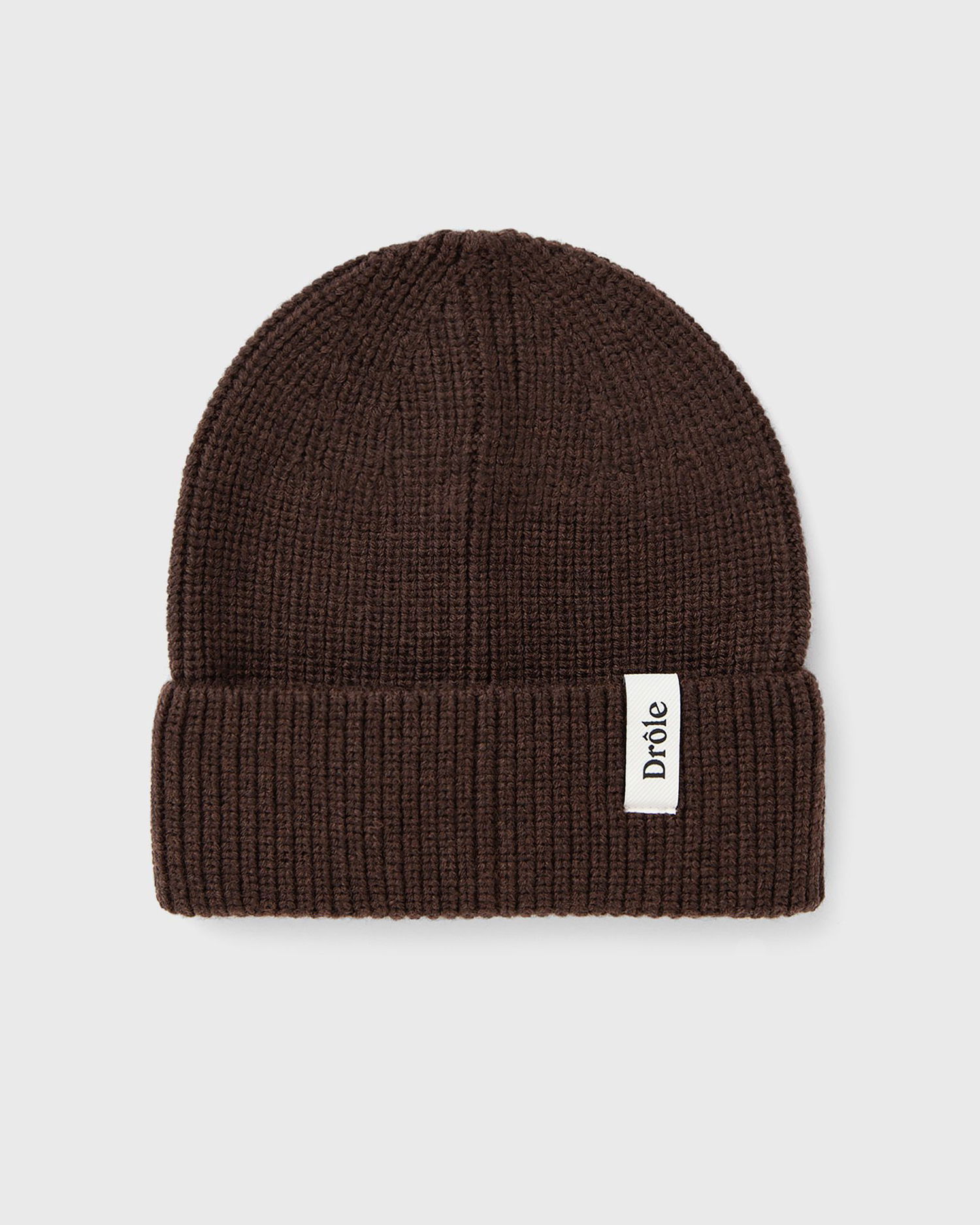 Шапка Drôle de Monsieur Men's Beanie Кафяво | E-BN100-WO007-BN, 0