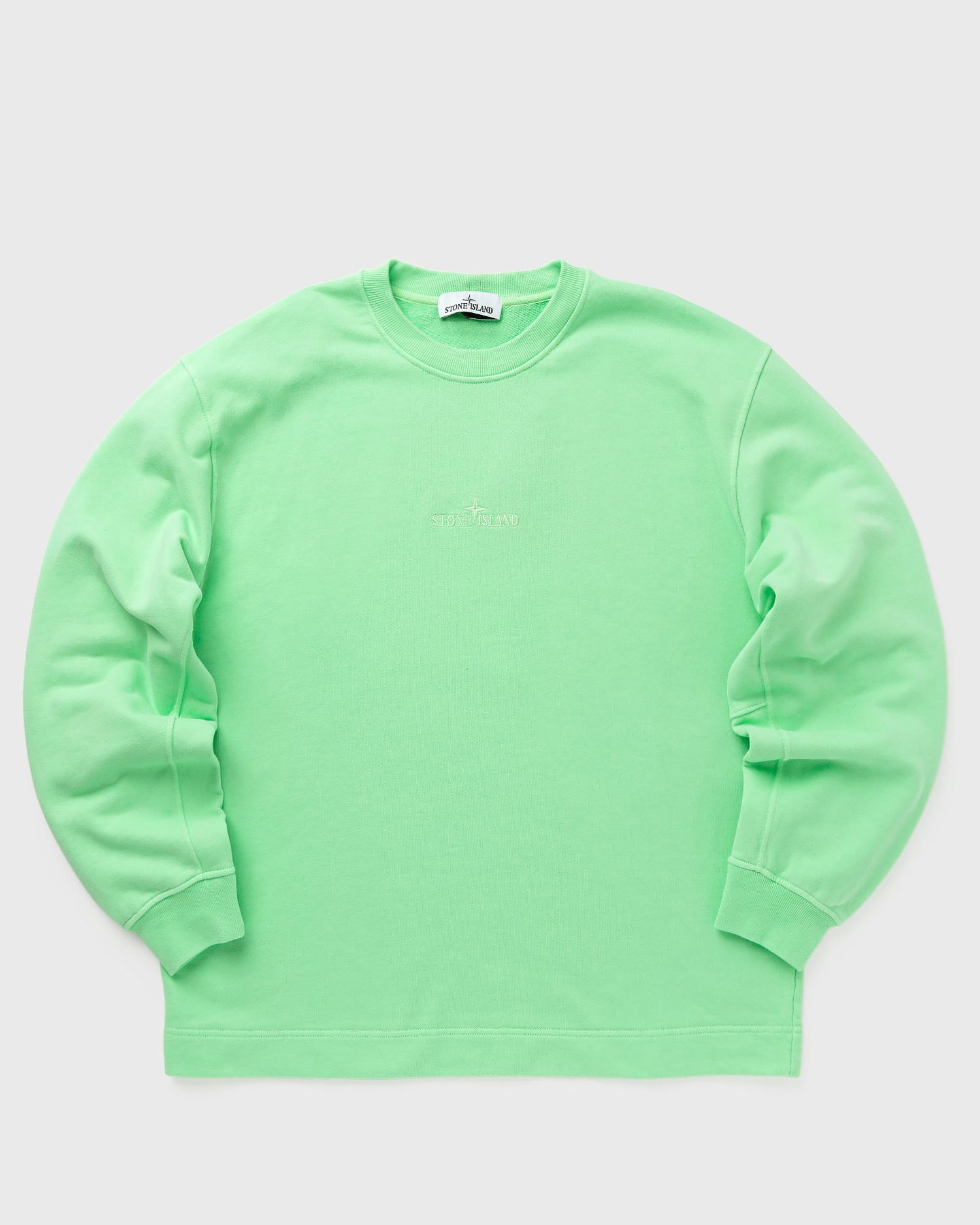 Пуловер Stone Island Cotton Crewneck Зелено | 791565477.V0052, 0