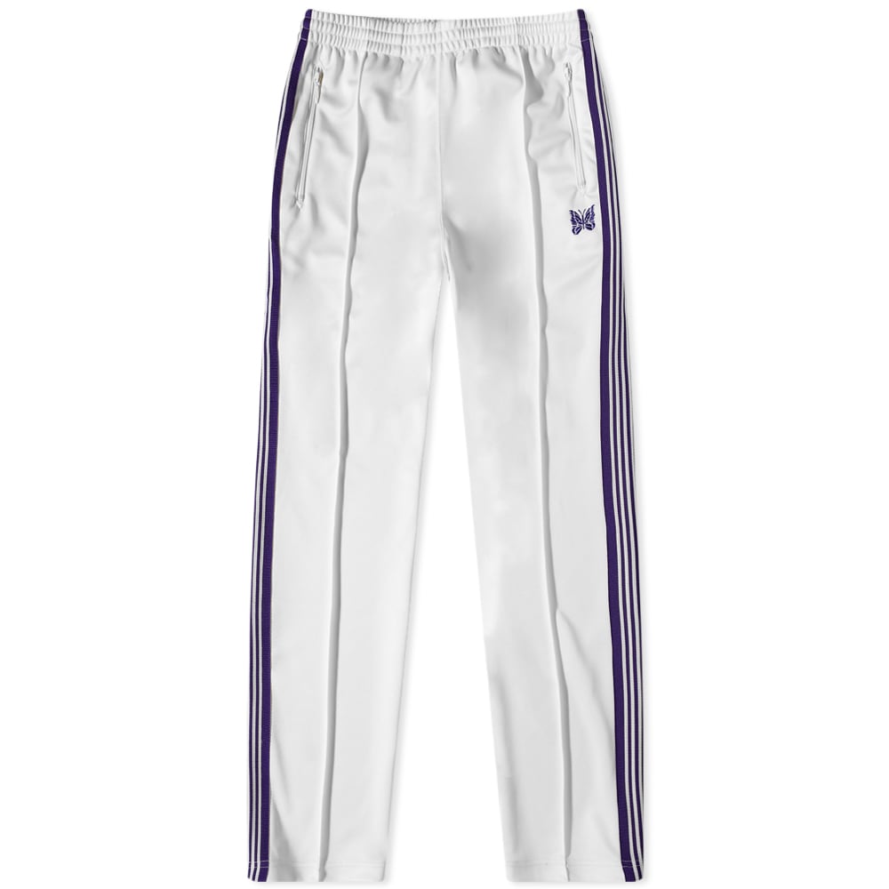 Спортни панталони Needles Poly Smooth Narrow Track Pant Бяло | MR287-A, 0