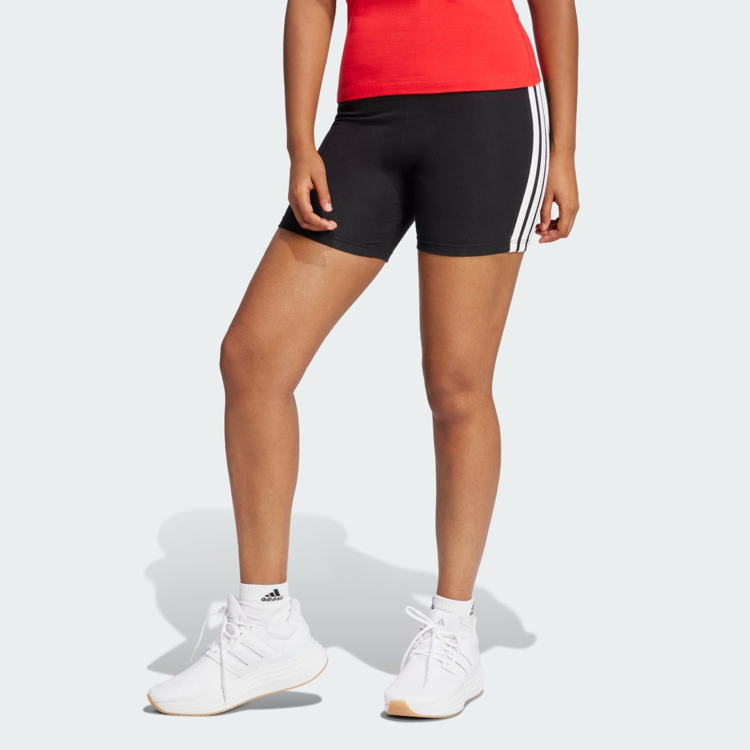 Къси панталони adidas Performance High Waisted Biker Shorts Черно | JE1223, 0