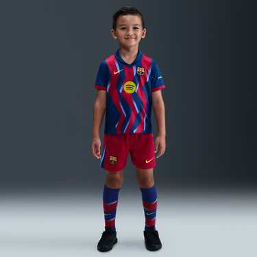Комплект Nike F.C. Barcelona 2025/26 Stadium Fourth Football Replica 3-Piece Kit Polyester Многоцветен | FZ1306-432, 0
