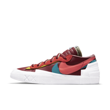 Кецове и обувки Nike Kaws X Sacai X Nike Blazer Low "Team Red" Червено | DM7901-600, 0