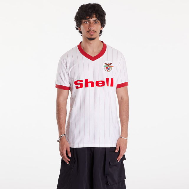 SL Benfica 1985 - 86 Away Retro Football Shirt