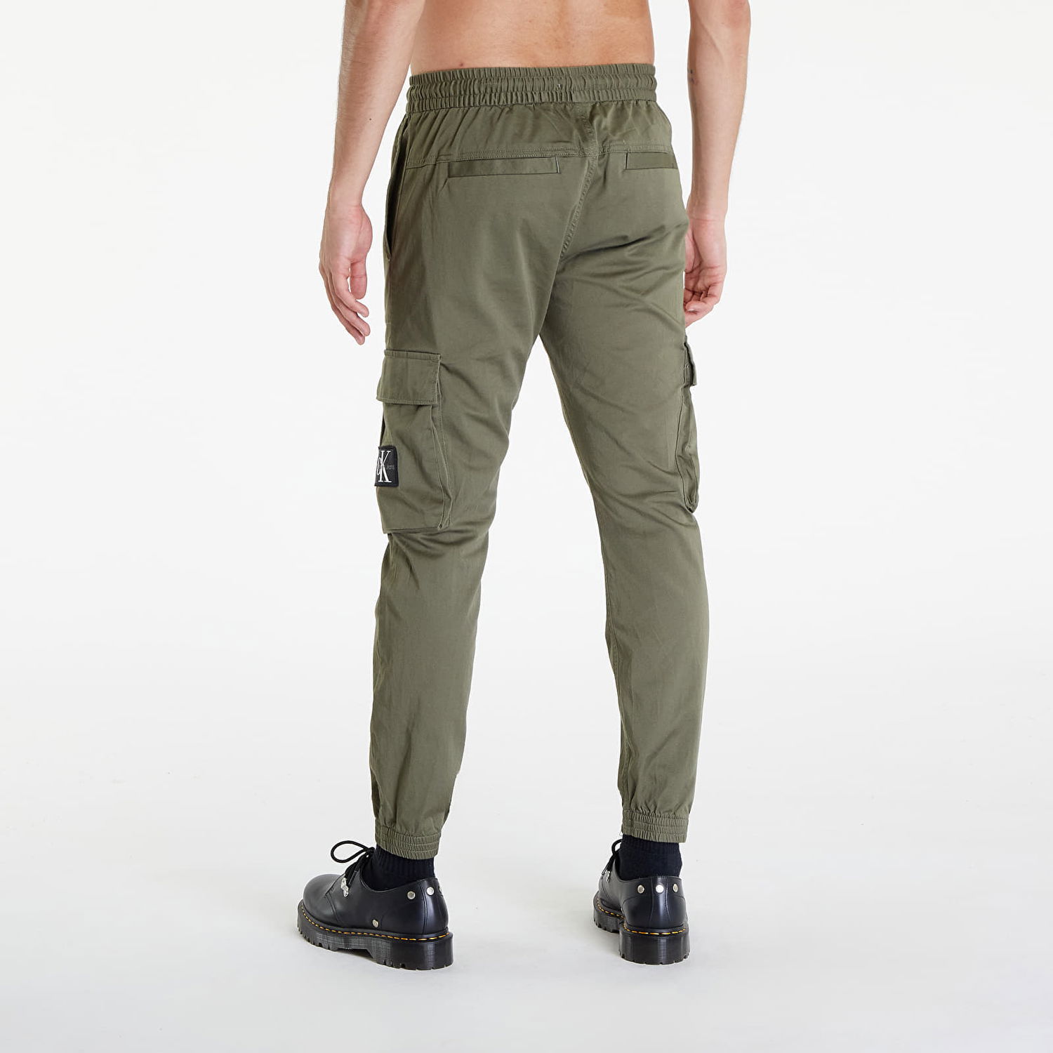 Дънки CALVIN KLEIN Skinny Washed Cargo Pants Green Зелено | J30J324696 LDY, 1