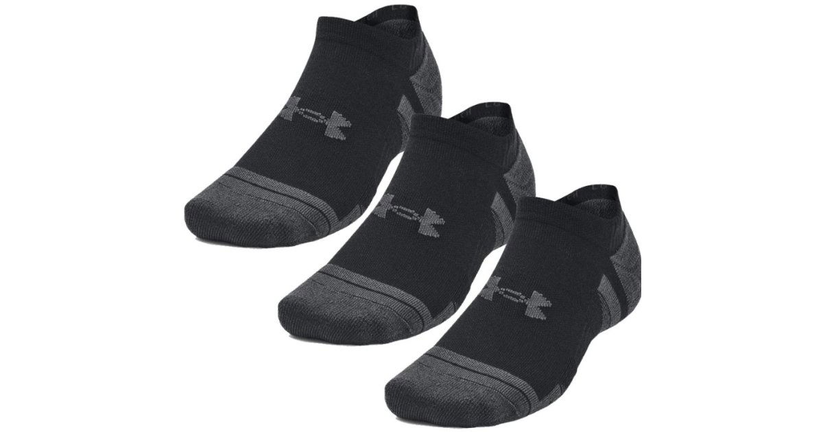 Чорапи Under Armour Perfromance Tech Socks - 3 pack Черно | 1379503-001, 1